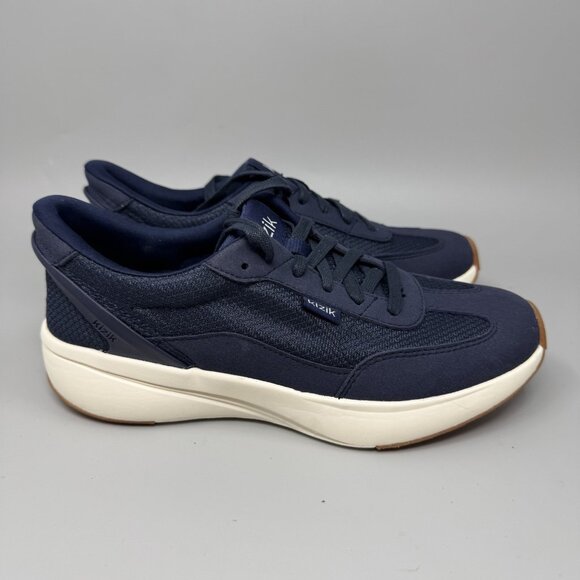 Kizik Women's Charlotte Navy Hands Free Sneakers Size 7.5 No Insoles - Picture 1 of 9